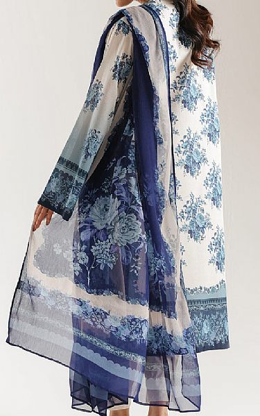 Ethnc Off White Lawn Suit | Pakistani Lawn Dress in USA- Image 2
