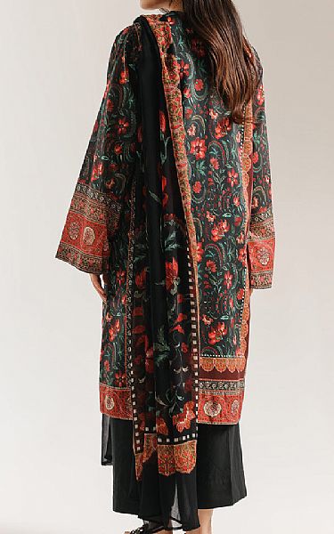 Ethnc Black Lawn Suit | Pakistani Lawn Dress in USA- Image 2