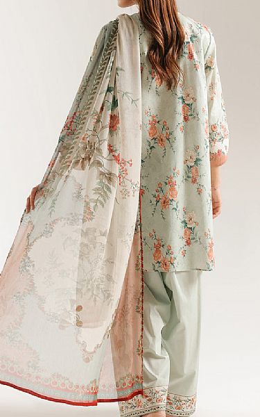 Ethnc Sea Mist Lawn Suit | Pakistani Lawn Dress in USA- Image 2