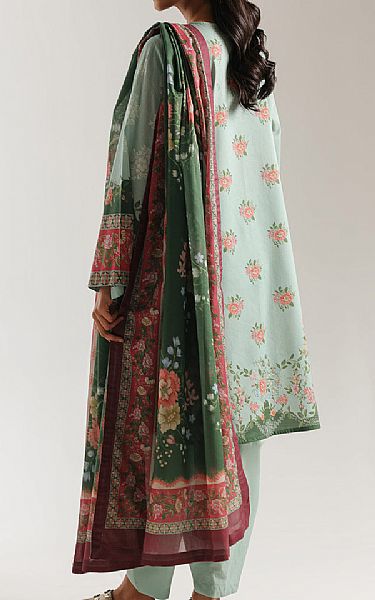 Ethnc Sea Mist Lawn Suit | Pakistani Lawn Dress in USA- Image 2