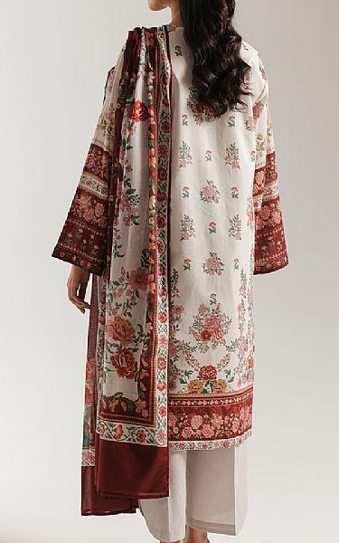 Ethnc Off White Lawn Suit | Pakistani Lawn Dress in USA- Image 2