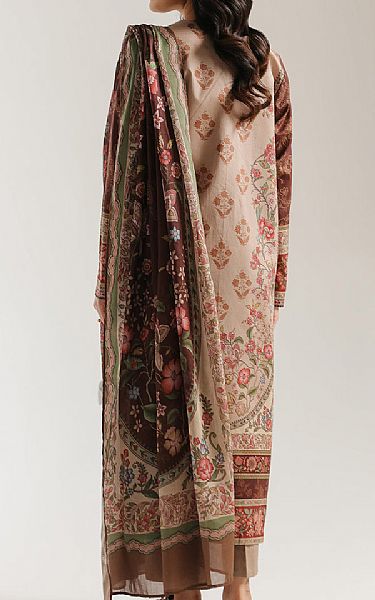 Ethnc Ivory Lawn Suit | Pakistani Lawn Dress in USA- Image 2