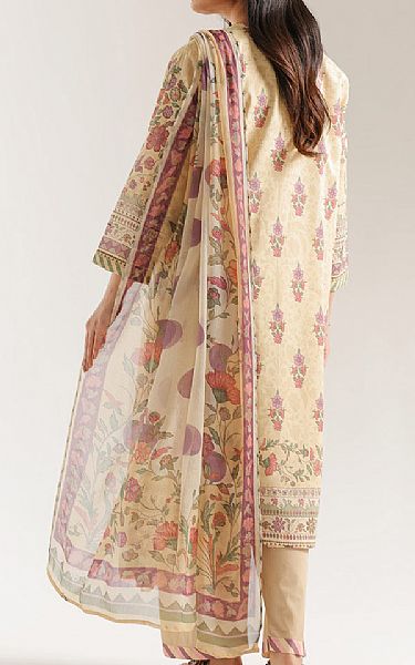 Ethnc Ivory Lawn Suit | Pakistani Lawn Dress in USA- Image 2
