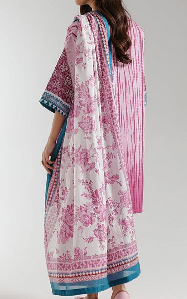 Ethnc Pink Pearl Lawn Suit | Pakistani Lawn Dress in USA- Image 2