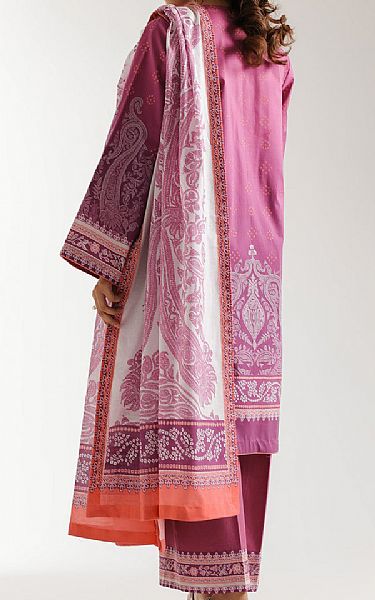 Ethnc Pink Pearl Lawn Suit | Pakistani Lawn Dress in USA- Image 2