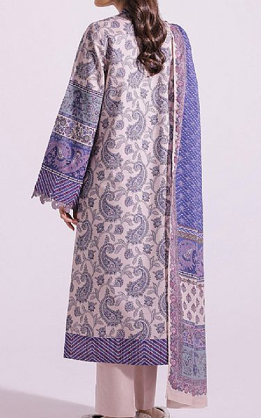 Ethnic Purple Lawn Suit | Pakistani Lawn Suits- Image 2
