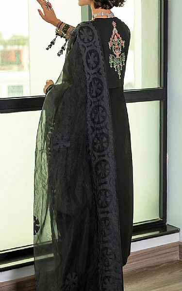 Ittehad Black Lawn Suit | Pakistani Dresses in USA- Image 2