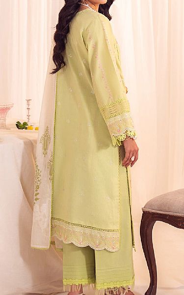 Faiza Faisal Thistle Green Lawn Suit | Pakistani Lawn Dress in USA- Image 2