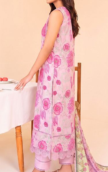 Faiza Faisal Light Pink Lawn Suit | Pakistani Lawn Dress in USA- Image 2