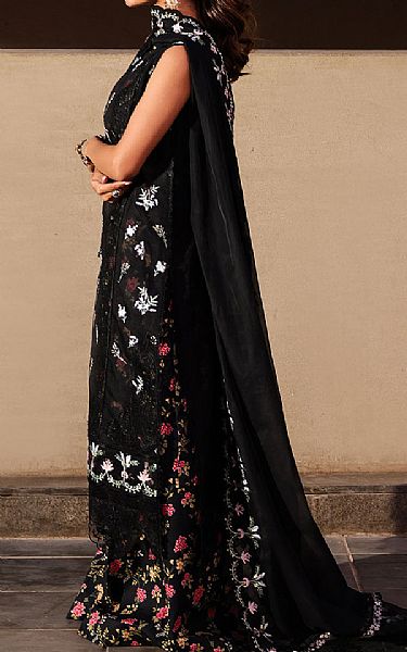 Faiza Faisal Black Lawn Suit | Pakistani Lawn Dress in USA- Image 2