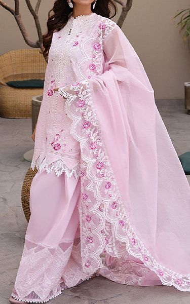 Faiza Faisal Lilac Lawn Suit | Pakistani Lawn Dress in USA- Image 1