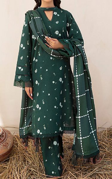 Farasha Sea Green Chiffon Suit | Pakistani Dresses in USA- Image 1