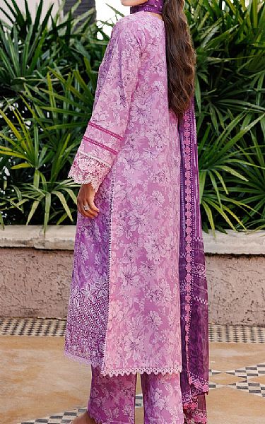 Farasha Lilac Lawn Suit | Pakistani Lawn Dress in USA- Image 2