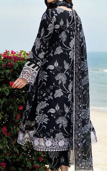 Farasha Black Lawn Suit | Pakistani Lawn Dress in USA- Image 2