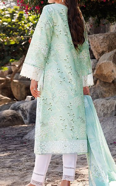 Farasha Summer Green Lawn Suit | Pakistani Lawn Dress in USA- Image 2