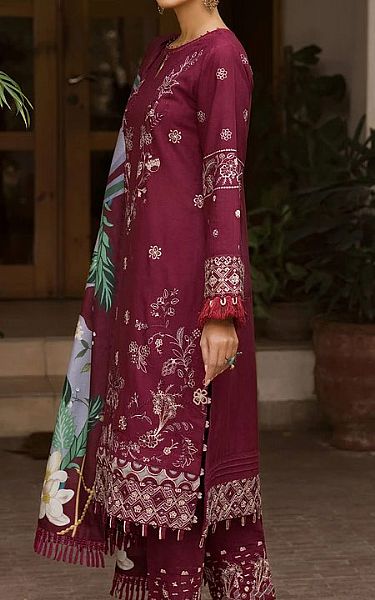 Mulberry Khaddar Suit | Pakistani Dresses in USA