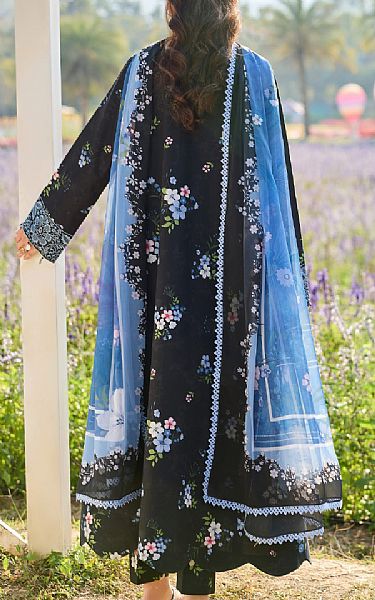 Farasha Black Lawn Suit | Pakistani Lawn Dress in USA- Image 2