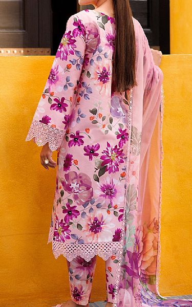 Farasha Light Pink Lawn Suit | Pakistani Lawn Dress in USA- Image 2