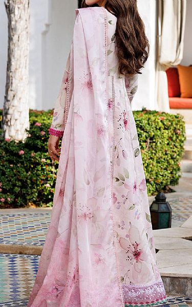 Farasha Pale Pink Lawn Suit | Pakistani Lawn Dress in USA- Image 2
