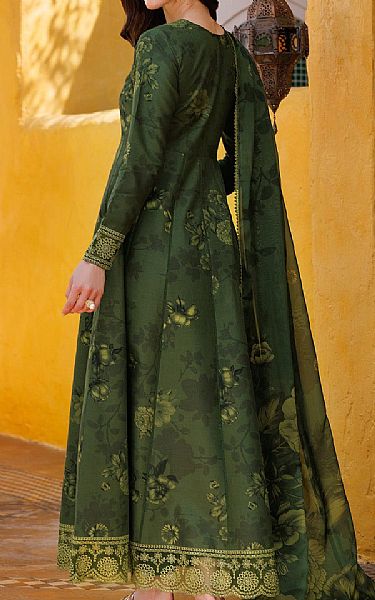 Farasha Green Lawn Suit | Pakistani Lawn Dress in USA- Image 2