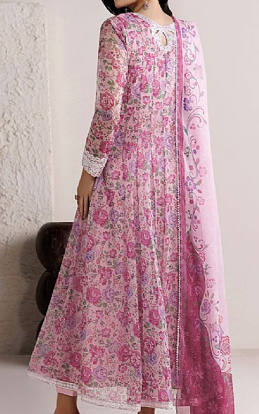 Farasha Light Pink Chiffon Suit | Pakistani Embroidered Chiffon Dresses USA- Image 2