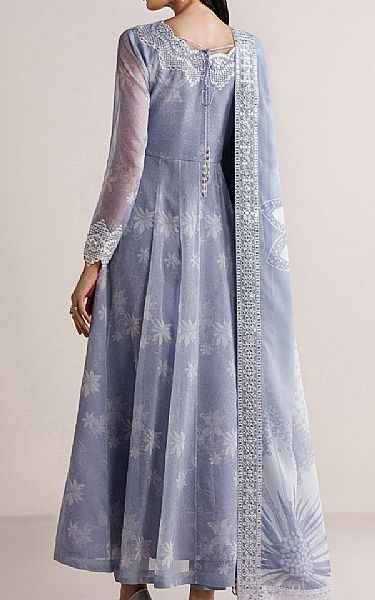 Farasha Santa Grey Chiffon Suit | Pakistani Embroidered Chiffon Dresses USA- Image 2
