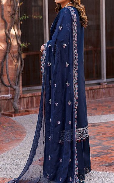 Farasha Blue Zodiac Lawn Suit | Pakistani Lawn Suits- Image 2