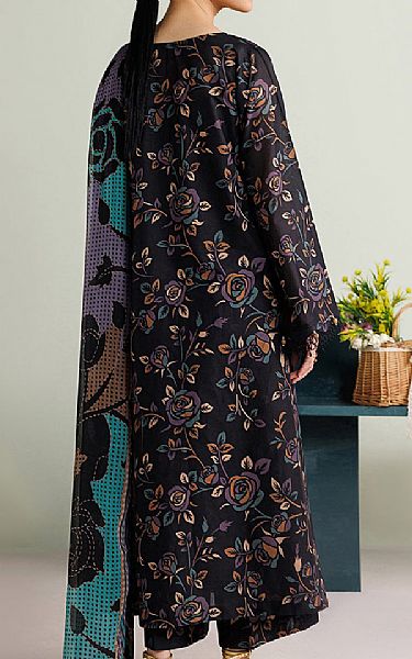 Farasha Black Lawn Suit | Pakistani Lawn Dress in USA- Image 2