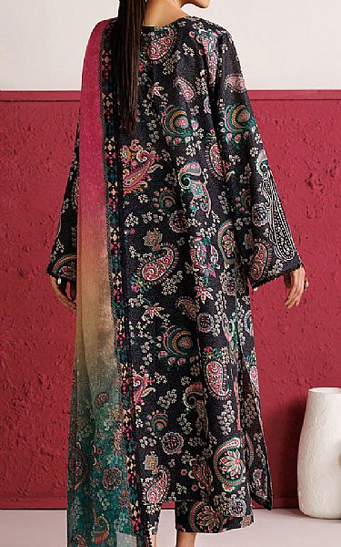 Farasha Black Lawn Suit | Pakistani Lawn Dress in USA- Image 2