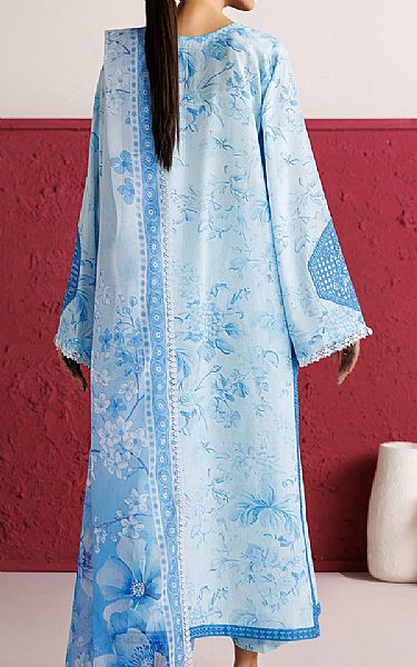 Farasha Light Blue Lawn Suit | Pakistani Lawn Dress in USA- Image 2