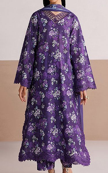 Farasha Violet Lawn Suit | Pakistani Lawn Dress in USA- Image 1