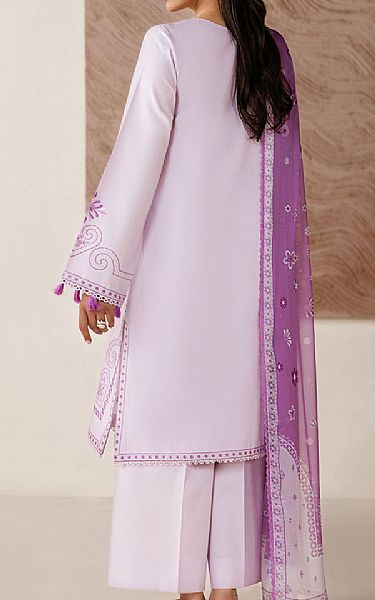 Farasha Lilac Lawn Suit | Pakistani Lawn Dress in USA- Image 2