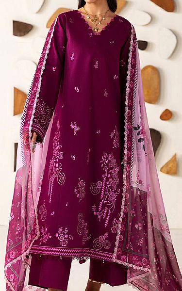Farasha Indigo Lawn Suit | Pakistani Lawn Dress in USA- Image 1