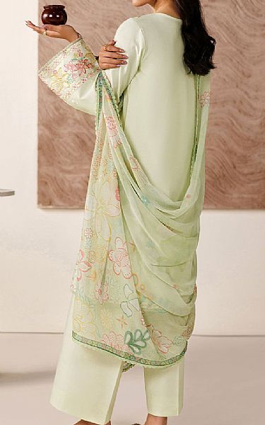 Farasha Light Green Lawn Suit | Pakistani Lawn Dress in USA- Image 2