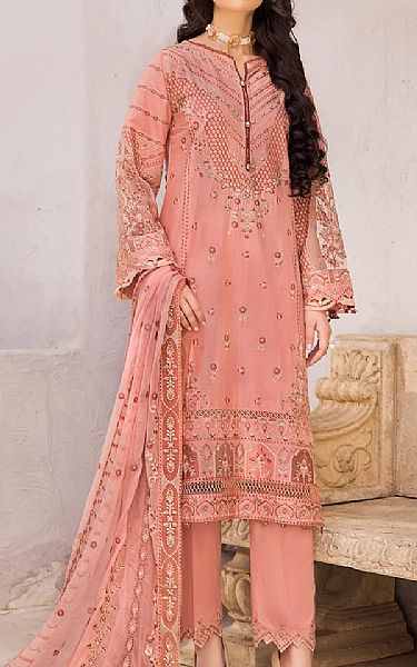 Farasha Coral Lawn Suit | Pakistani Dresses in USA- Image 1