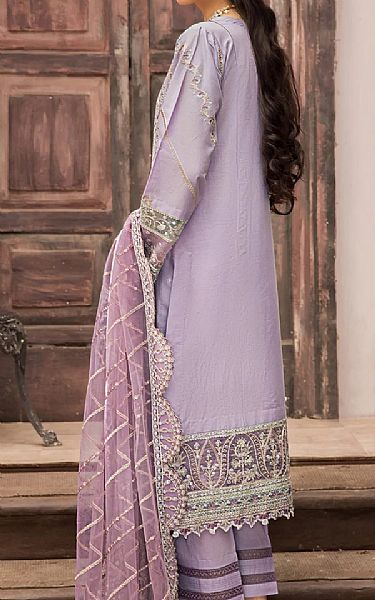 Farasha Lilac Lawn Suit | Pakistani Dresses in USA- Image 2