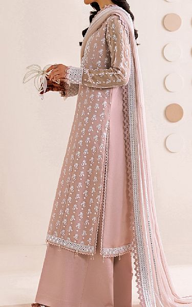 Farasha Cavern Pink Chiffon Suit | Pakistani Embroidered Chiffon Dresses USA- Image 2