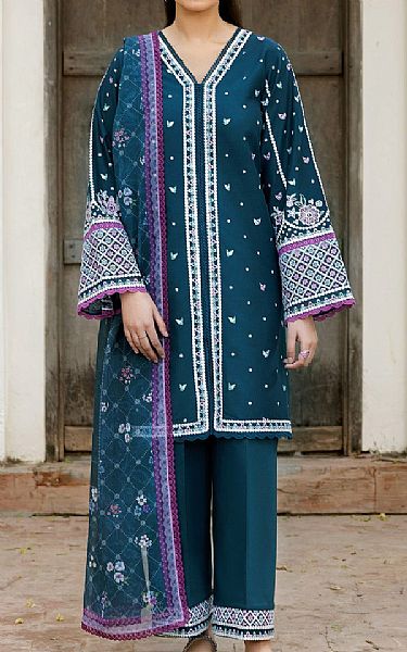 Farasha Blue Dianne Lawn Suit | Pakistani Lawn Dress in USA- Image 1