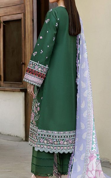 Farasha Green Lawn Suit | Pakistani Lawn Dress in USA- Image 2