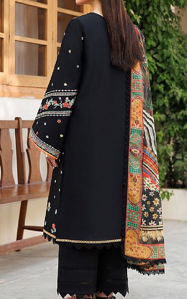 Farasha Black Lawn Suit | Pakistani Lawn Dress in USA- Image 2