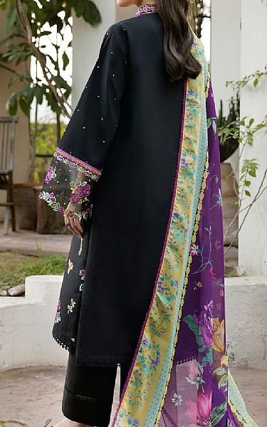 Farasha Black Lawn Suit | Pakistani Lawn Dress in USA- Image 2