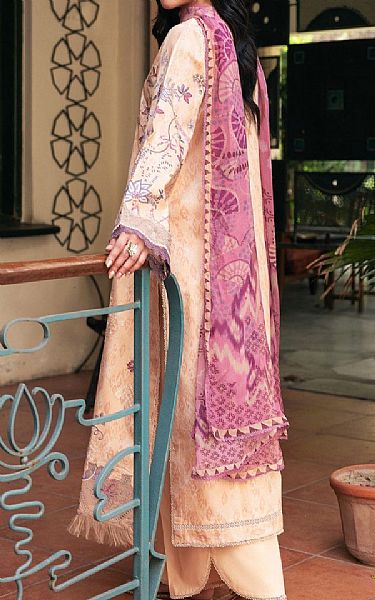Florent Peach Lawn Suit | Pakistani Lawn Dress in USA- Image 2