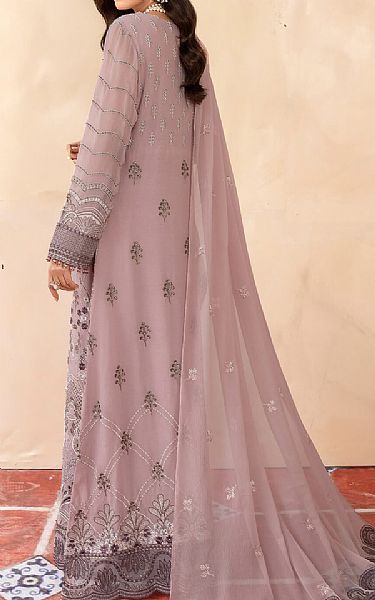 Flossie Lilac Chiffon Suit | Pakistani Embroidered Chiffon Dresses- Image 2