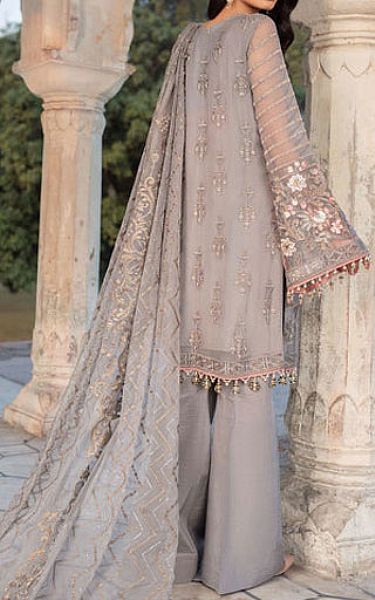 Flossie Crimson Chiffon Suit | Pakistani Embroidered Chiffon Dresses USA- Image 2
