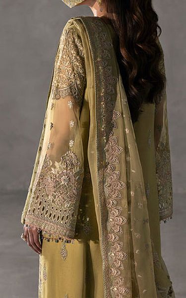Flossie Light Green Chiffon Suit | Pakistani Embroidered Chiffon Dresses USA- Image 2