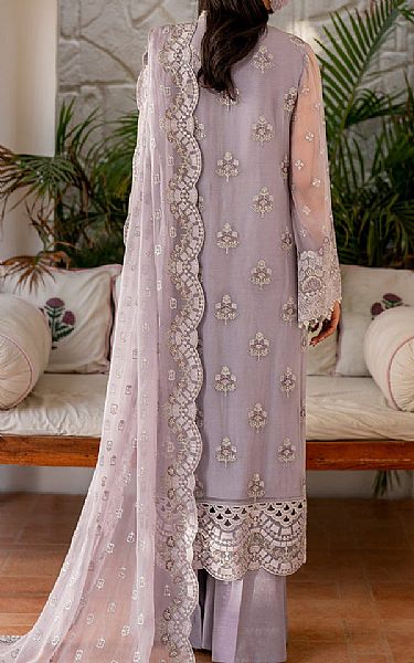 Flossie Lavender Chiffon Suit | Pakistani Embroidered Chiffon Dresses USA- Image 2