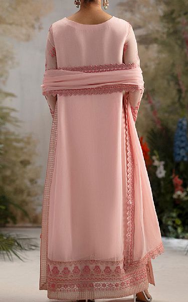 Freesia Pink Chiffon Suit | Pakistani Embroidered Chiffon Dresses USA- Image 2