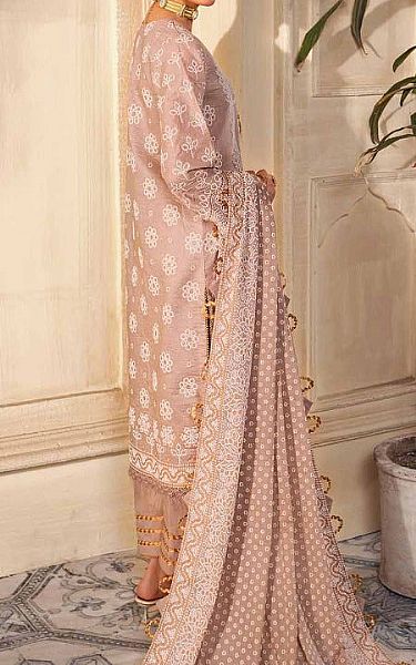 Gul Ahmed Taupe Lawn Suit | Pakistani Lawn Suits- Image 2