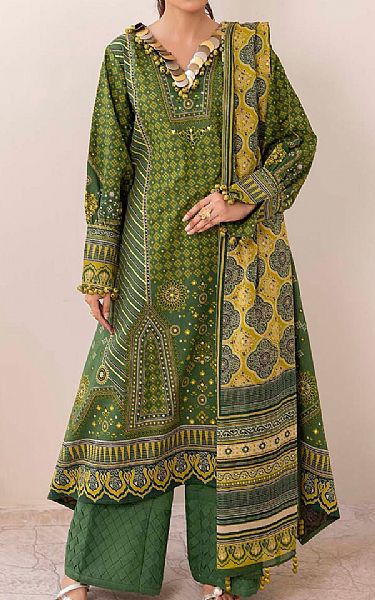 Gul Ahmed Blue Lawn Suit | Pakistani Lawn Dress in USA- Image 1