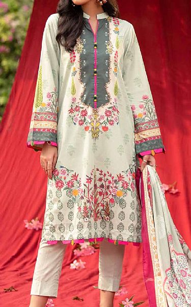 Gul Ahmed Light Pistachio Cambric Suit | Pakistani Dresses in USA- Image 1